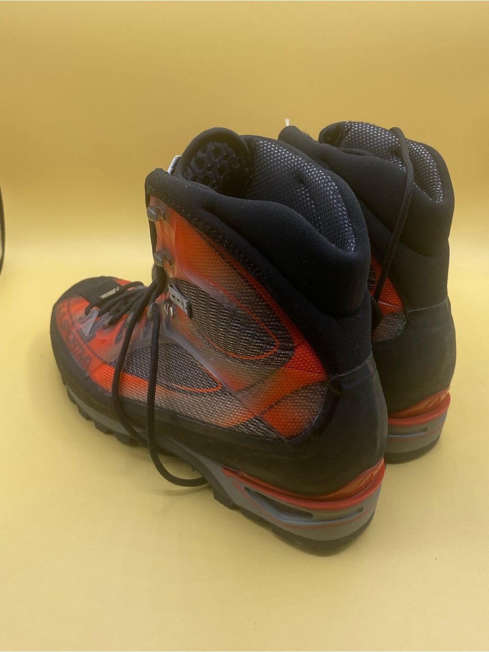 La Sportiva Men's Orange and Black Technical Mountaineering Boots - Picture 3 of 4